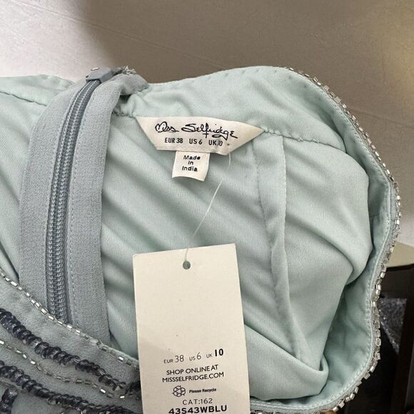 Miss Selfridge Embellished Palazzo Trousers Party Pants 6 - Picture 4 of 5